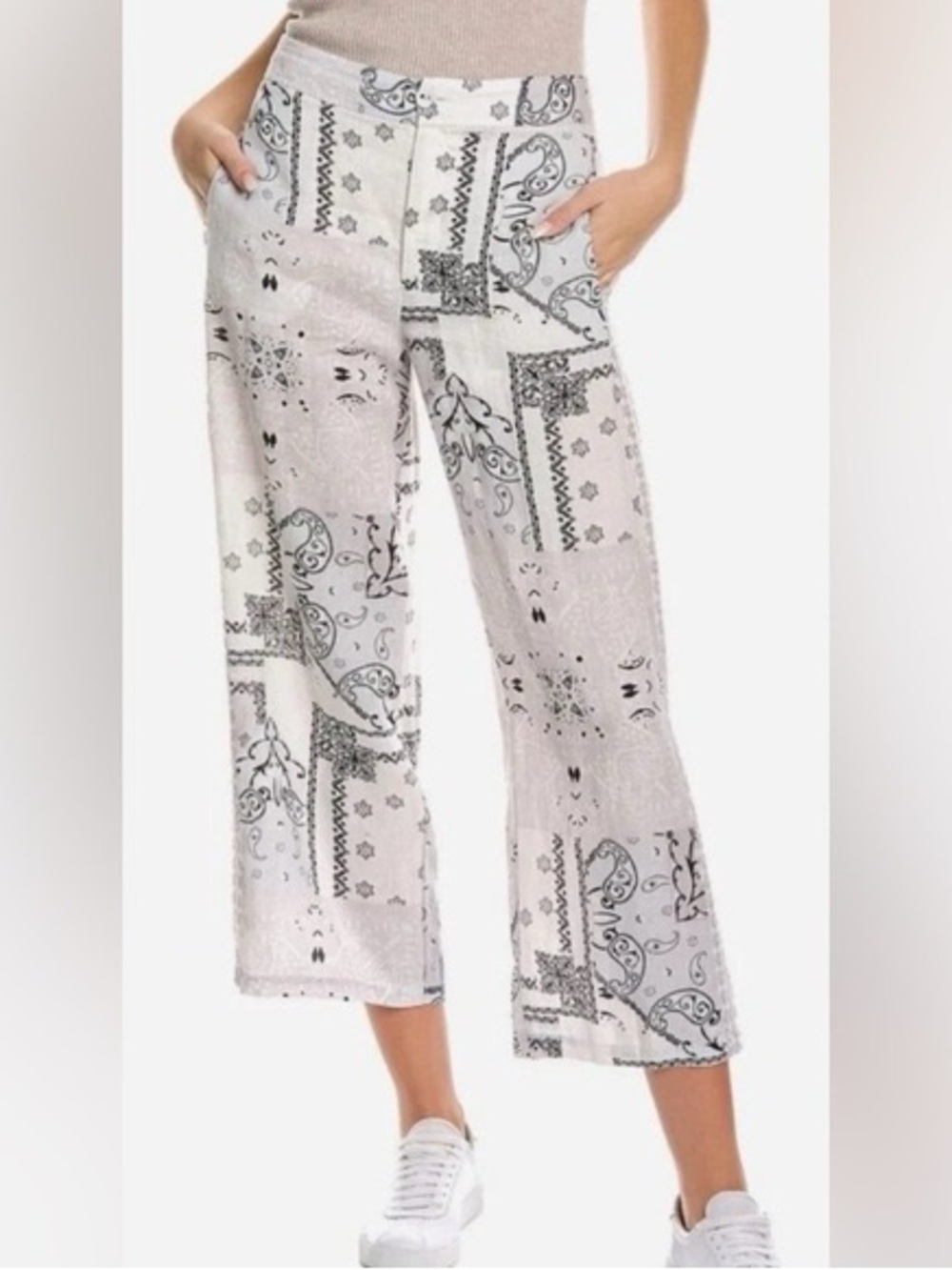 Johnny Was Biya 3J Workshop Ashton Bandana Effortless Linen